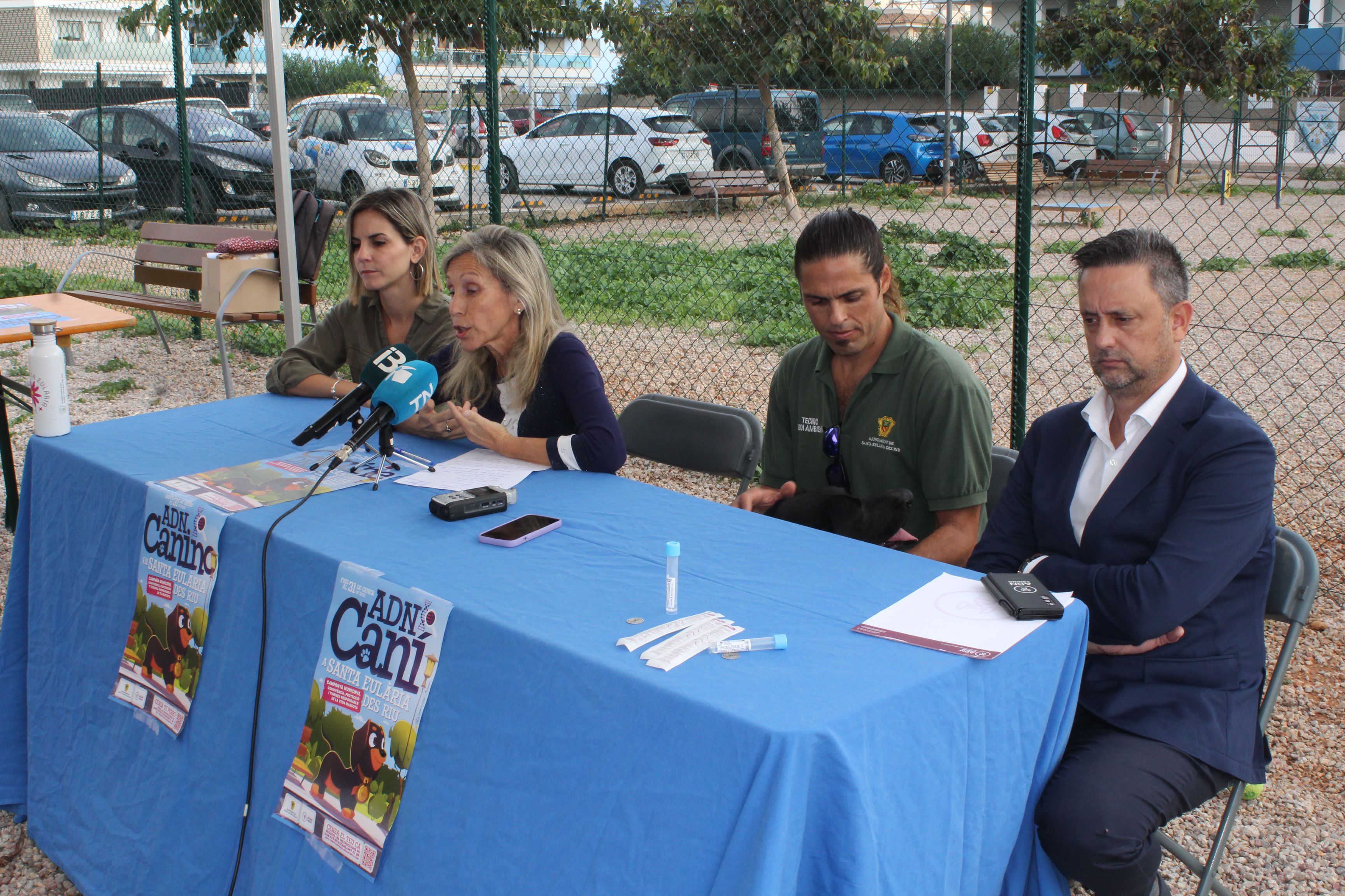 El Ayuntamiento de Santa Eulària inicia la elaboración del censo municipal de ADN de perros El Ayuntamiento de Santa Eulària inicia la elaboración del censo municipal de ADN de perros