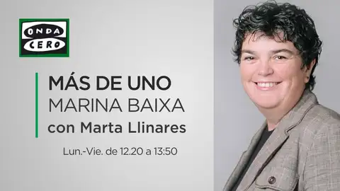 Más de uno Marina Baixa con Marta Llinares. Más de uno, Marina Baixa, magazín, Marta Llinares