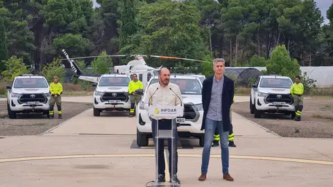 El Gobierno aragonés ha hecho balance de la campaña de incendios en Ejea de los Caballeros El Gobierno aragonés ha hecho balance de la campaña de incendios en Ejea de los Caballeros