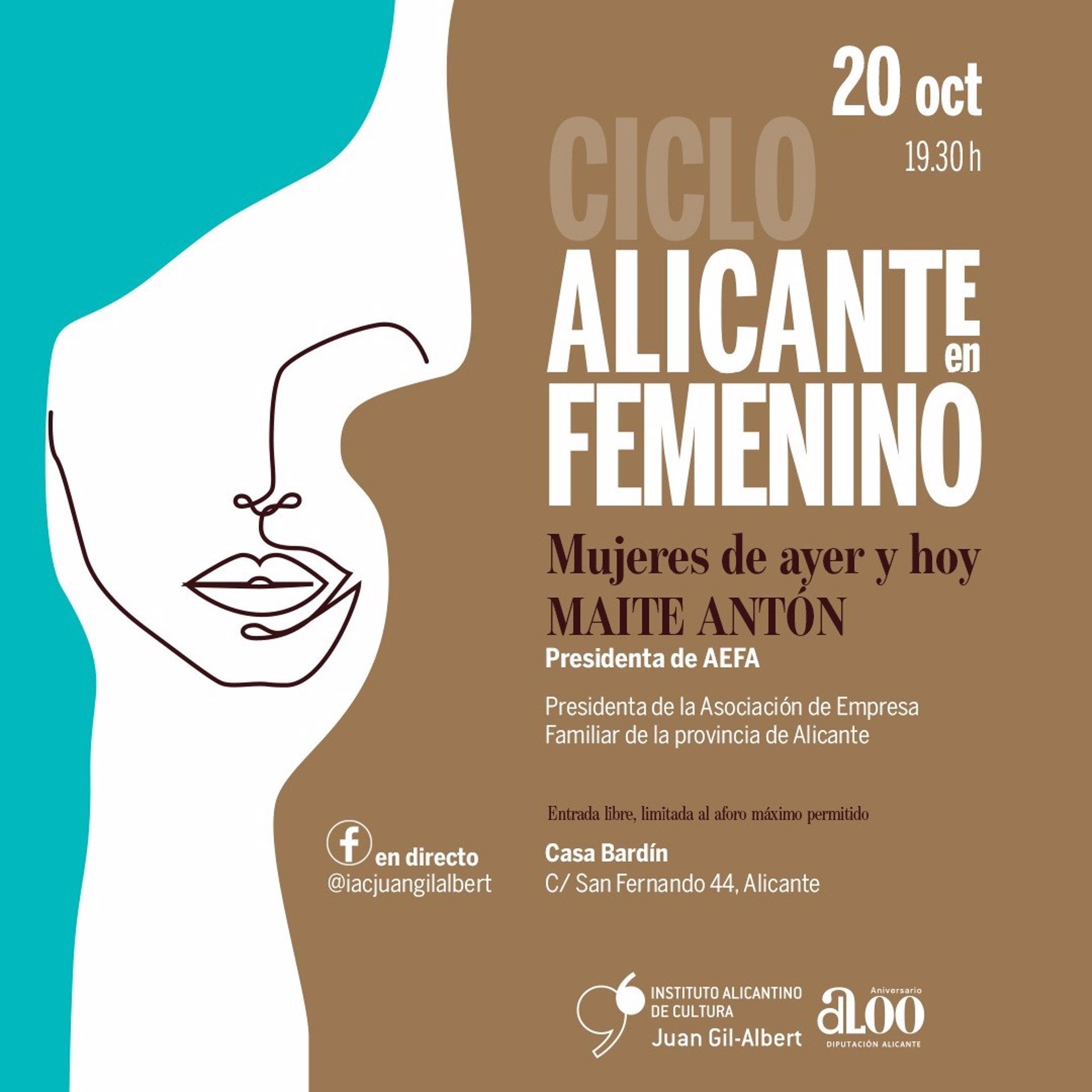 El Gil-Albert organiza un encuentro para hablar de la mujer y la empresa familiar con la presidenta de AEFA El Gil-Albert organiza un encuentro para hablar de la mujer y la empresa familiar con la presidenta de AEFA