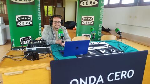 Javier Ru&iacute;z desde el Parque Arqueol&oacute;gico de Alarcos (Ciudad Real)