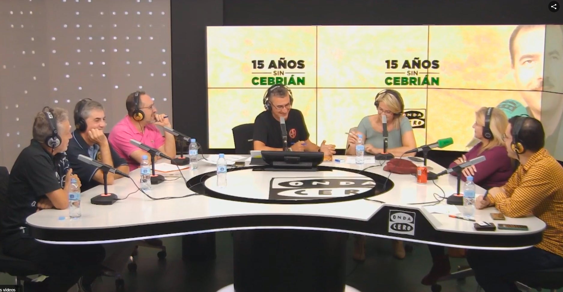 Silvia Casasola recuerda a Cebrián: "Me rompo al recordarle, pero también lo disfruto" Silvia Casasola recuerda a Cebrián: "Me rompo al recordarle, pero también lo disfruto"