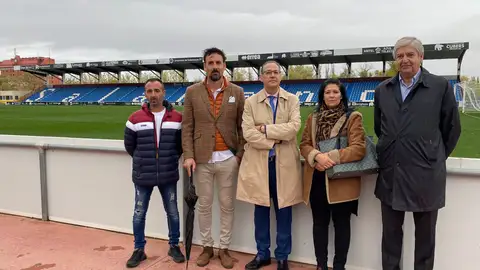 Representantes del Ayuntamiento de Salamanca, de Unionistas y del Monterrey Representantes del Ayuntamiento de Salamanca, de Unionistas y del Monterrey