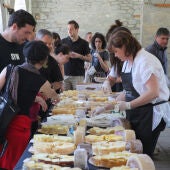 Degustación de queso en Biescas