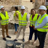 Visita a las Termas de Allon del Diputado de OBras Visita a las Termas de Allon del Diputado de OBras