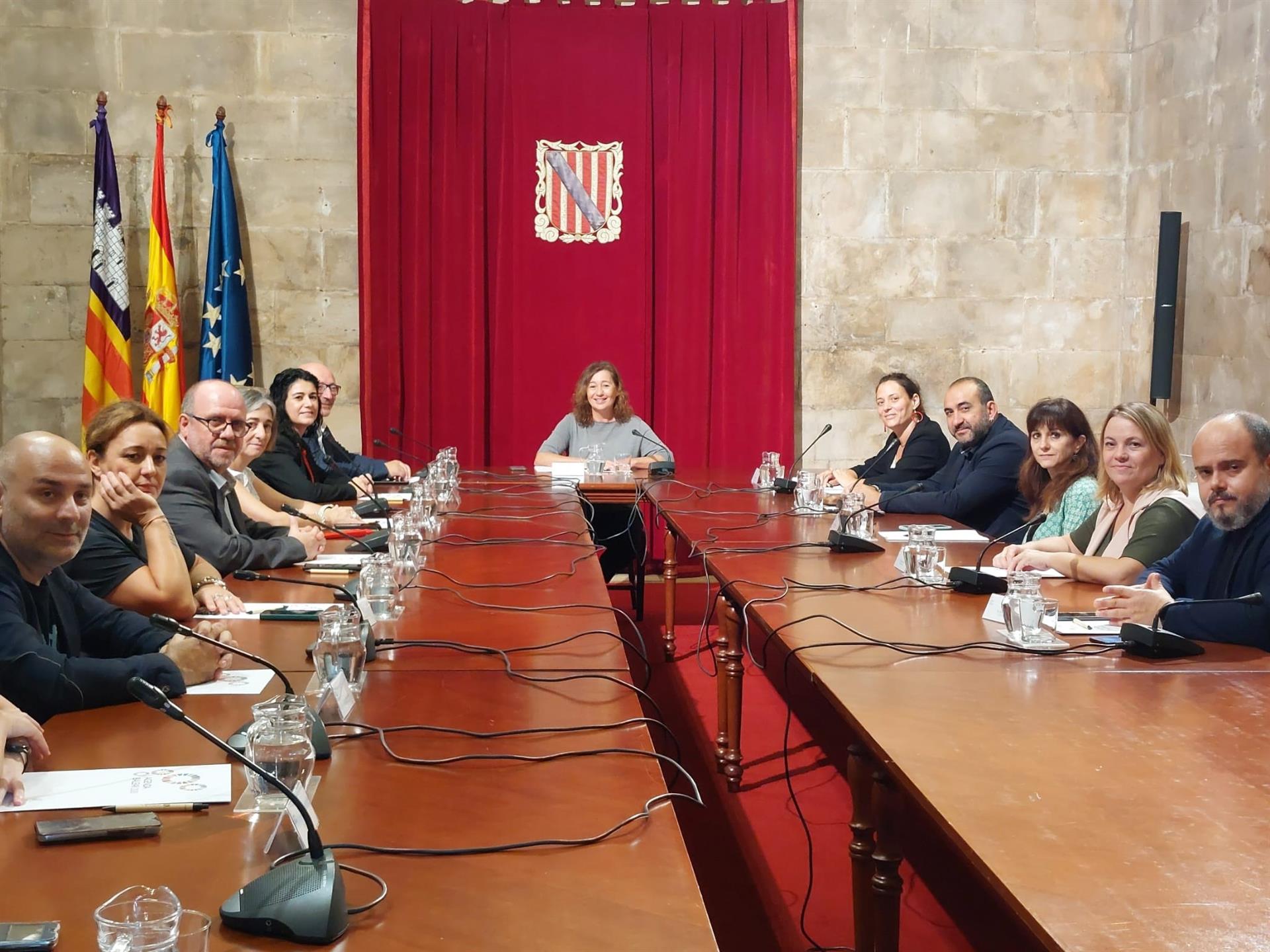 El Govern pone en valor el "diálogo social" en su encuentro con CCOO de Baleares, Comunitat Valenciana y Cataluña El Govern pone en valor el "diálogo social" en su encuentro con CCOO de Baleares, Comunitat Valenciana y Cataluña