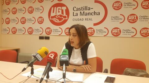 Alfonsi Álvarez, secretaria general de UGT Ciudad Real