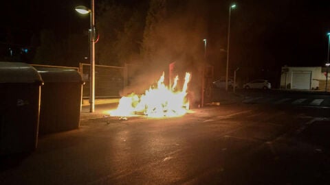 Quema de contenedores_Vandalismo