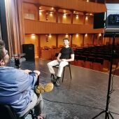 Instantes de la entrevista