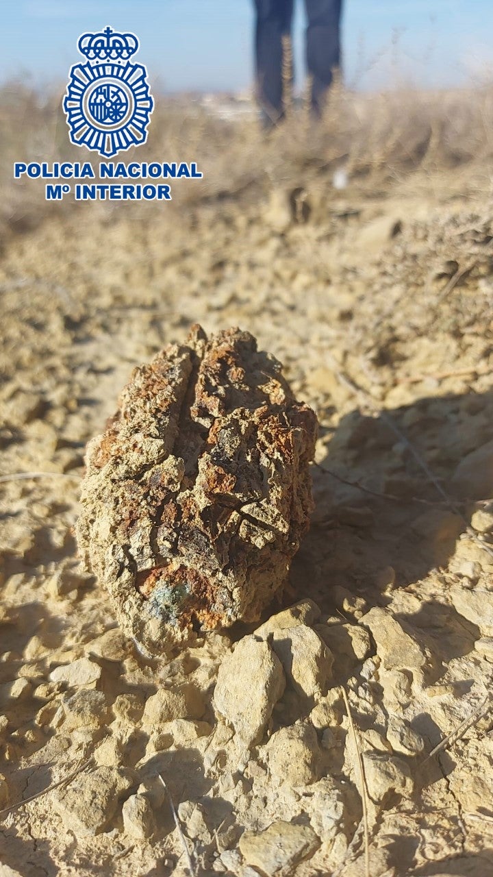Neutralizado un artefacto de la Guerra Civil hallado junto al Sepes Neutralizado un artefacto de la Guerra Civil hallado junto al Sepes