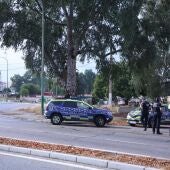 Despliegue policial junto al asentamiento de El Vacie como consecuencia de varios tiroteos