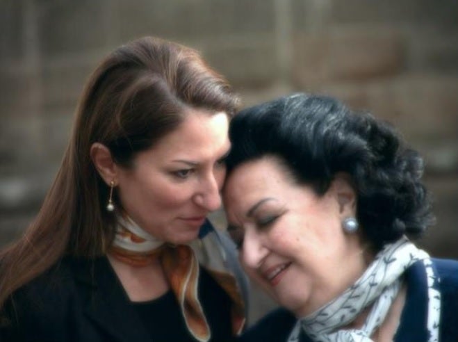 Montserrat Martí Caballé: "Hay momentos en los que necesito escucharla" Montserrat Martí Caballé: "Hay momentos en los que necesito escucharla"