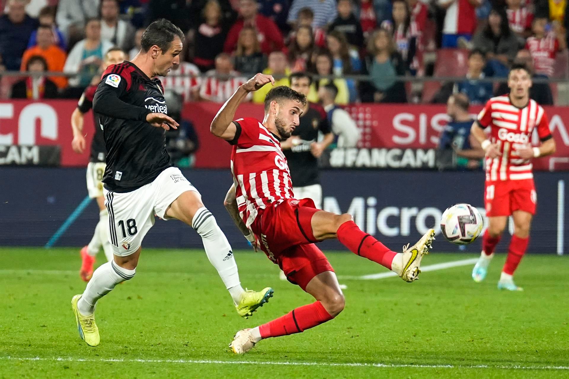 Girona y Osasuna empatan en Montilivi Girona y Osasuna empatan en Montilivi