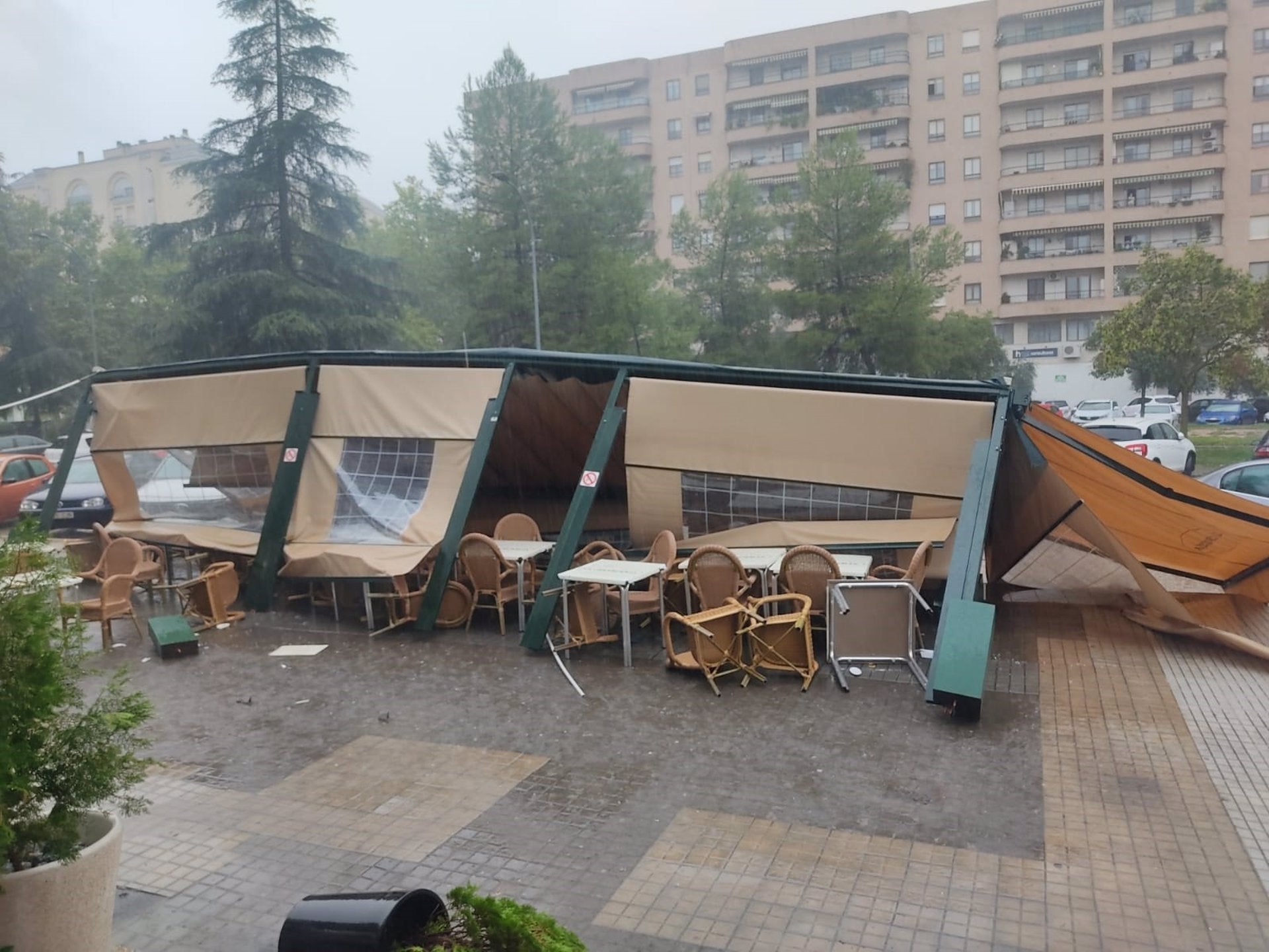 La Borrasca "Beatrice" se dejaba sentir de forma intensa durante el fin de semana en Extremadura La Borrasca "Beatrice" se dejaba sentir de forma intensa durante el fin de semana en Extremadura