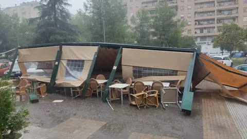 La Borrasca "Beatrice" se dejaba sentir de forma intensa durante el fin de semana en Extremadura La Borrasca "Beatrice" se dejaba sentir de forma intensa durante el fin de semana en Extremadura