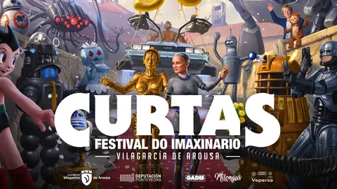 CURTAS - Festival do Imaxinario de Vilagarcía Cartel do festival