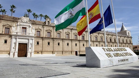 Una imagen de archivo del Parlamento de Andalucía