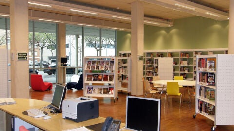 Interior de la Biblioteca Pública del Estado en Ciudad Real