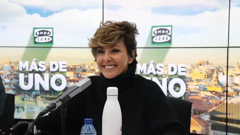 Sonsoles Ónega en 'Más de uno' con Carlos Alsina Sonsoles Ónega en 'Más de uno' con Carlos Alsina