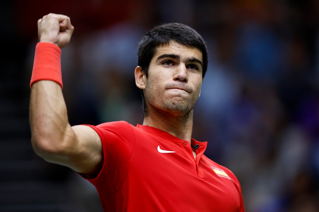 Carlos Alcaraz liderará al equipo español en la fase final de la Copa Davis Carlos Alcaraz liderará al equipo español en la fase final de la Copa Davis