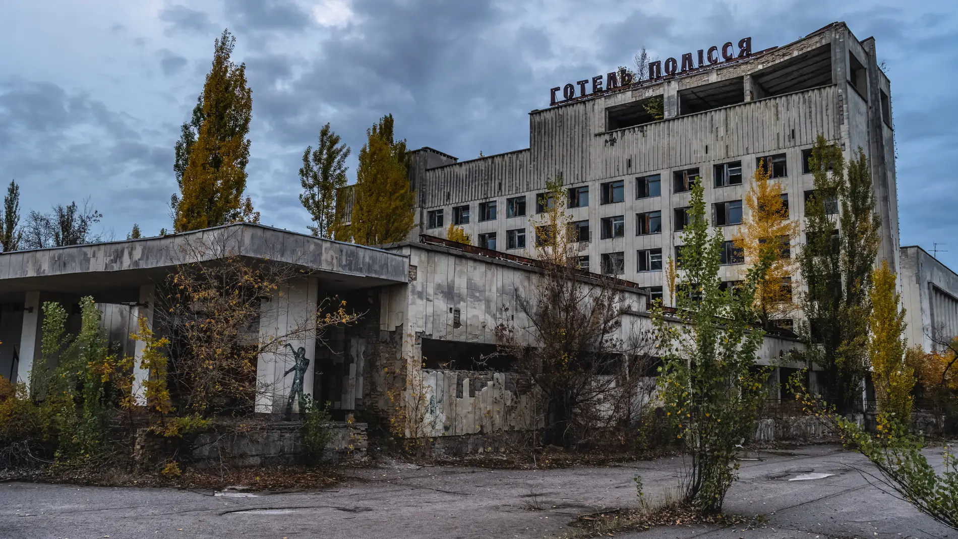 Una imagen de archivo de la ciudad fantasma Prípiat, situada en la zona de exclusión de Chernóbil al norte de Ucrania/ Unsplash