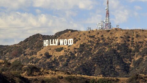 Una imagen de archivo que muestra el cartel de Hollywood en la colina Monte Lee/ Unsplash