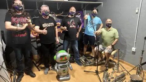 Foto de archivo de la banda Storm Foto de archivo de la banda Storm