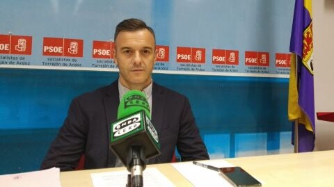 Javier Castillo, portavoz del PSOE de Torrej&oacute;n de Ardoz