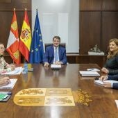 Reunión de la Junta con el Ayuntamiento de Segovia