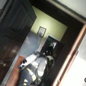 Una mujer fallece en el incendio de un piso en Sama de Langreo