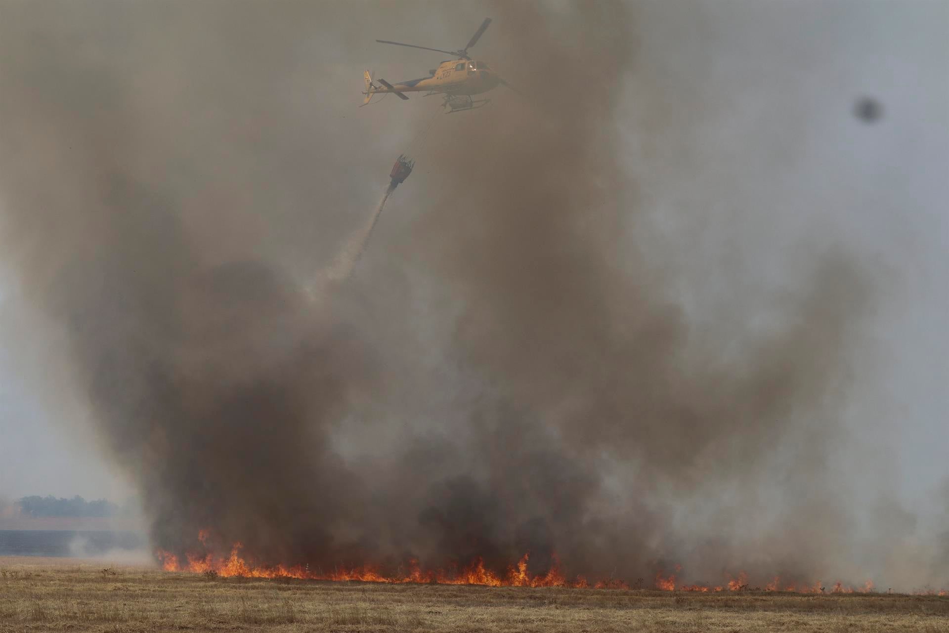 Muere el vecino de Tábara que quedó atrapado por el fuego cuando intentaba apagar incendio en la Sierra de la Culebra Muere el vecino de Tábara que quedó atrapado por el fuego cuando intentaba apagar incendio en la Sierra de la Culebra
