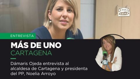 Noelia Arroyo, alcaldesa de Cartagena y presidenta del PP Noelia Arroyo, alcaldesa de Cartagena y presidenta del PP