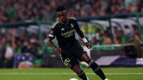 El jugador del Real Madrid Vinicius JR