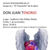 Lectura teatralizada de Don Juan Tenorio