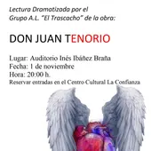 Lectura teatralizada de Don Juan Tenorio Lectura teatralizada de Don Juan Tenorio