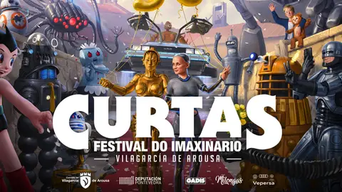 Festival de CURTAS en Vilagarcía de Arousa Cartel del evento