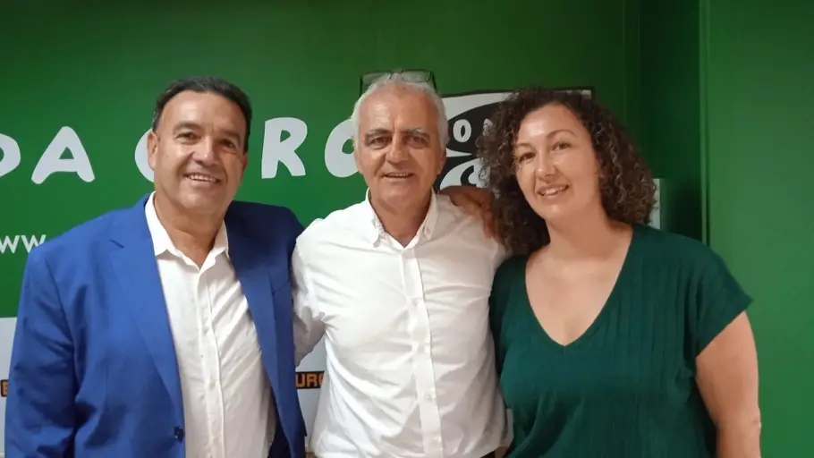Manuel Rocamora, Javier Puebla y Diamar Mira Manuel Rocamora, Javier Puebla y Diamar Mira