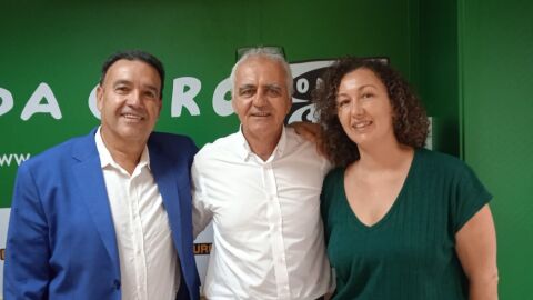 Manuel Rocamora, Javier Puebla y Diamar Mira