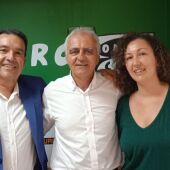 Manuel Rocamora, Javier Puebla y Diamar Mira