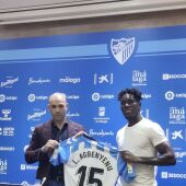 Manolo Gaspar y Lumor, del Málaga CF