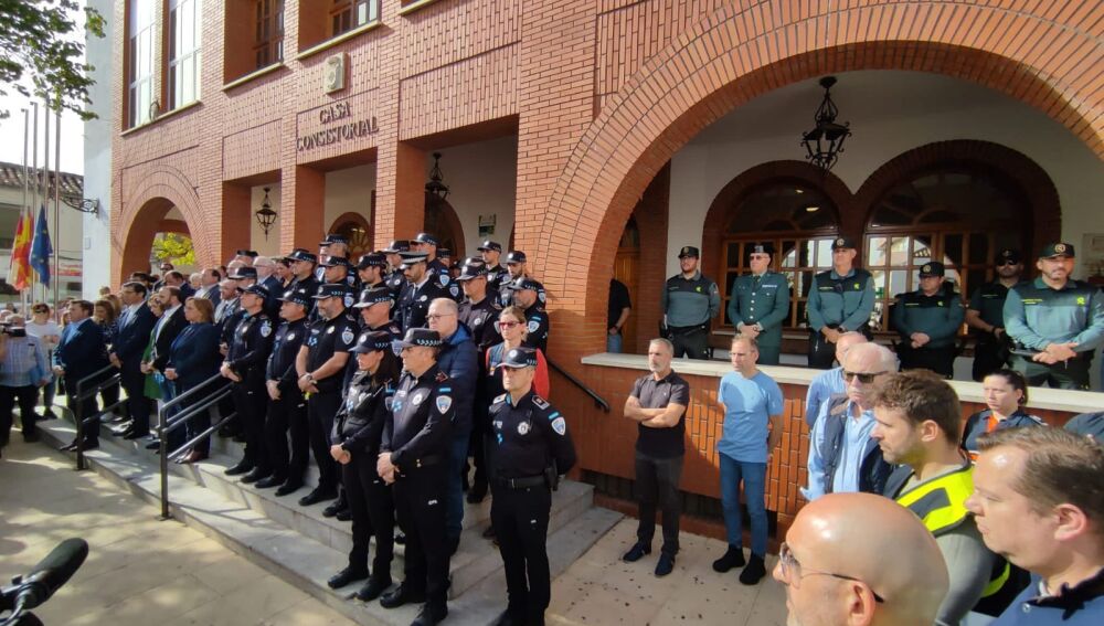 Cinco minutos de silencio durante la concentración