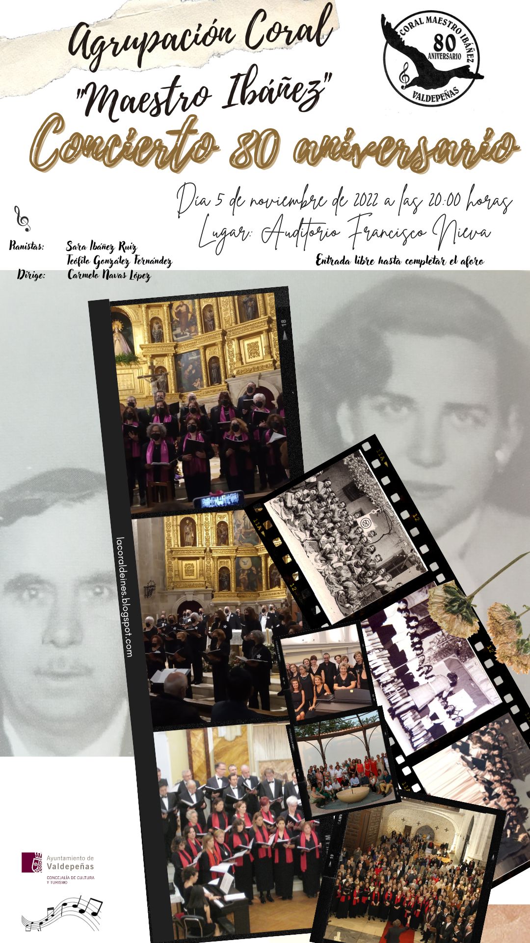 Concierto 80 Aniversario de la 'Agrupación Coral Maestro Ibáñez' Concierto 80 Aniversario de la 'Agrupación Coral Maestro Ibáñez'