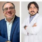 Julio César Miguel, presidente de AETICAL y Javier Calaveras, portavoz de urgencias 
