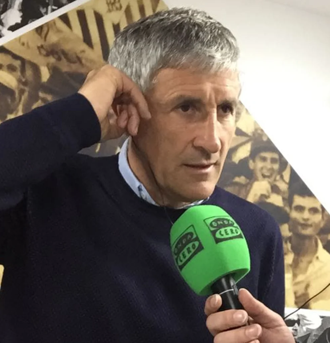 Quique Setién: "La del Villarreal es una oportunidad maravillosa" Quique Setién: "La del Villarreal es una oportunidad maravillosa"