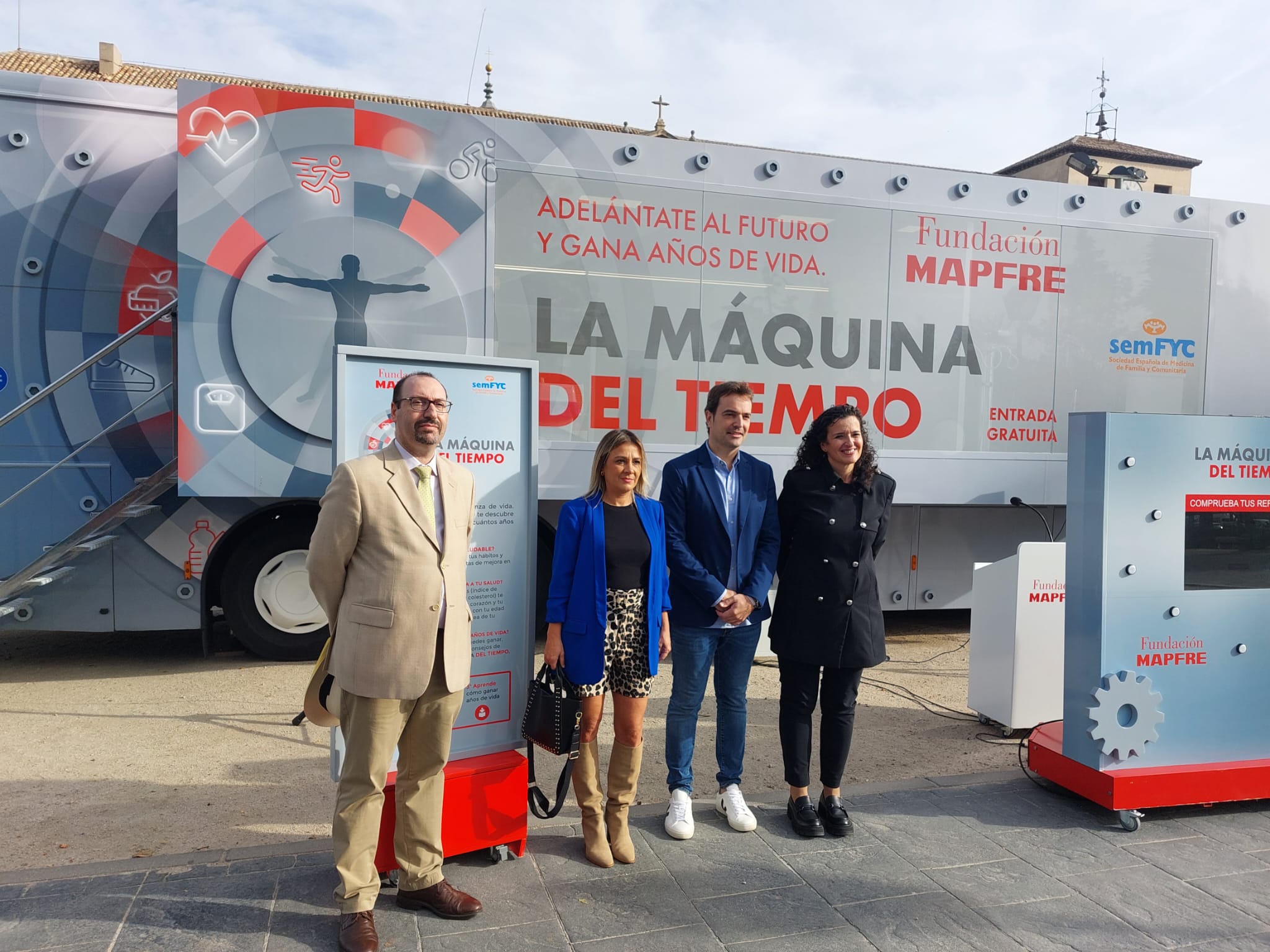"La máquina del tiempo" llega a Toledo con la Fundación Mapfre "La máquina del tiempo" llega a Toledo con la Fundación Mapfre