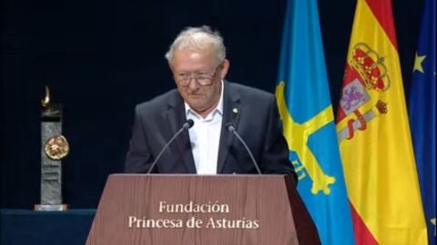 Adam Michnik recoge el Premio Princesa de Asturias de la Comunicaci&oacute;n