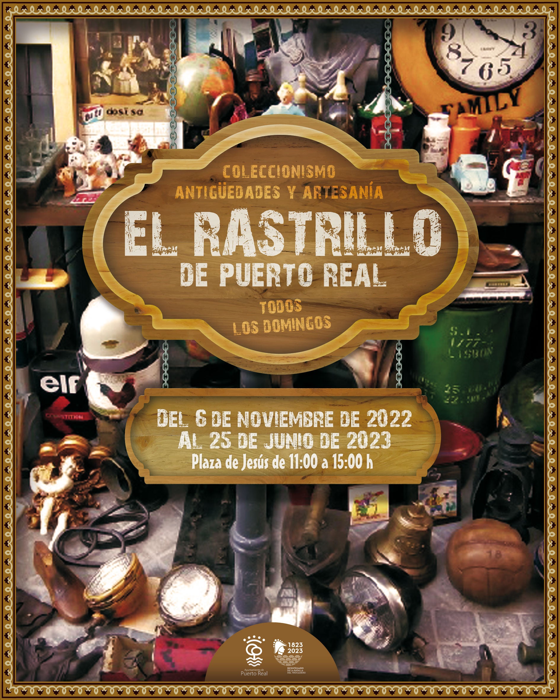 El Rastrillo de Invierno-Primavera comienza este domingo en la Plaza de Jesús El Rastrillo de Invierno-Primavera comienza este domingo en la Plaza de Jesús