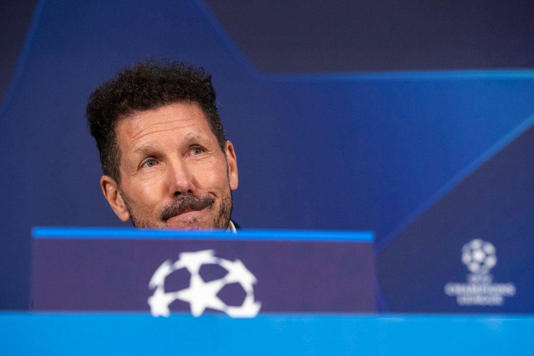 Simeone: "Estoy preparado para competir" Simeone: "Estoy preparado para competir"