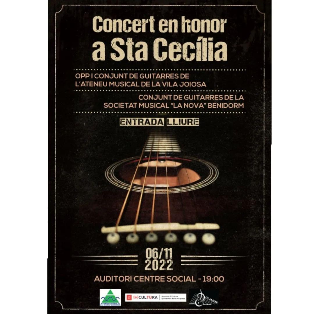 Concierto de L'Ateneu de la Vila en honor a Santa Cecilia Concierto de L'Ateneu de la Vila en honor a Santa Cecilia