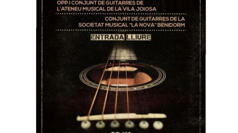 Concierto de Santa Cecilia en la Vila joiosa